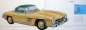 Preview: Mercedes-Benz 300 SL Roadster Coupe Modelprogram 1962 Carbrochure (6941)